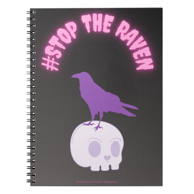 #stoptheraven Notebook Notizblock (Vorderseite)