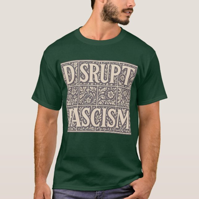 STÖR DEN FASCISMUS T-Shirt (Vorderseite)