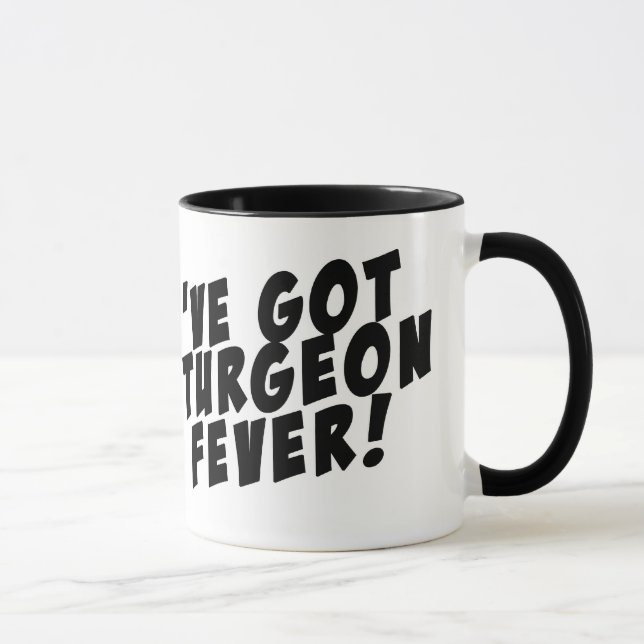 Stör-Fieber-Wecker-Tasse Tasse (Rechts)