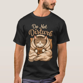 Stör mich nicht Süße Gemütliche Schlafende Kaffee T-Shirt