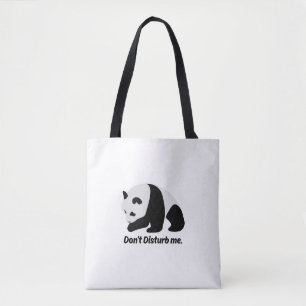 Stör mich nicht Süßer Panda-Bär-Schulter-Tasche