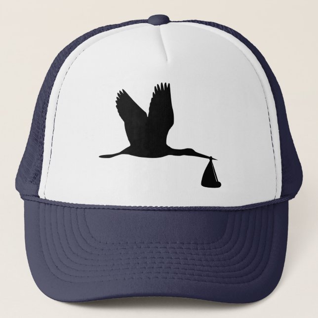 Storch - Baby Truckerkappe (Vorderseite)