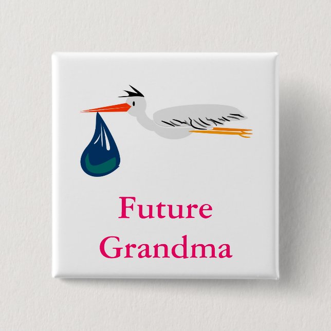 Storch Button (Vorderseite)