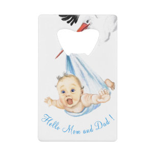 Storch Carry Baby Kreditkarte Flaschenöffner