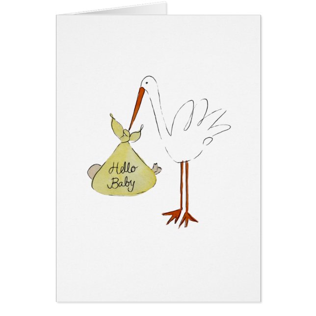 Storch Hallo Baby (Vorne)
