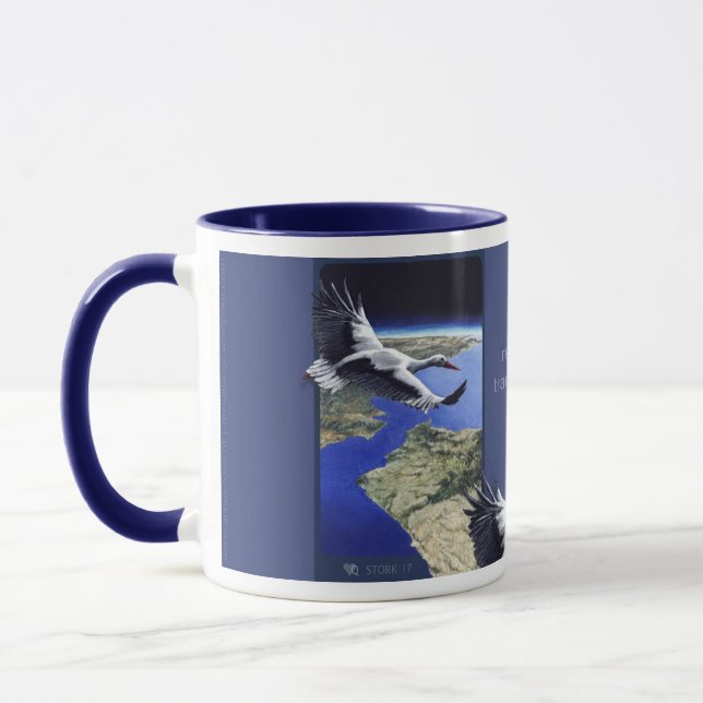 Storch [Wiederauftretenumwandlungssehnsucht] Tasse (Links)