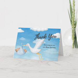 Storchboys Danke, Baby Showcard Dankeskarte