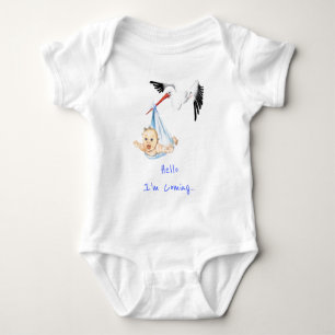 Storchencarry Baby Bodysuit Cartoon New Baby Strampler