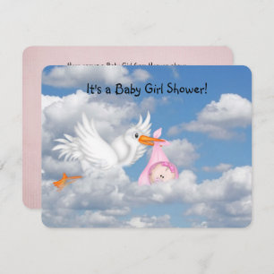 Storchlieferung Einladung