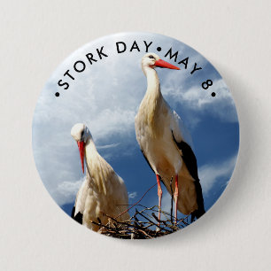 Storchtag, Weißstorch Button