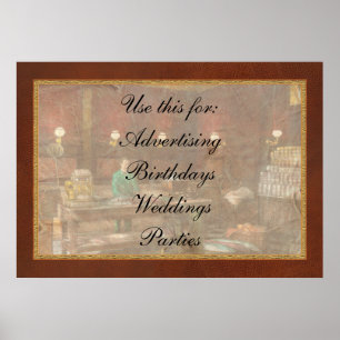 STORE - FISH - C. Lindenberg Hollieferont Poster