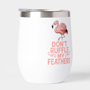 Störe Meine Federn Nicht Lustiger Flamingo Spruch