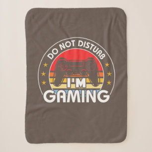 Störe nicht, dass ich spiele sherpadecke
