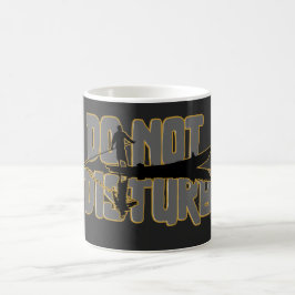 Störe Nicht – Friedliches Einsamkeit Boot Design Kaffeetasse
