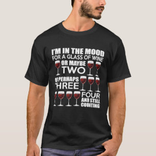 Storecastle IM In Der Stimmung Für Wein Lustig T-Shirt
