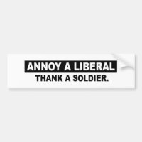 STÖREN SIE EINEN LIBERALEN. DANKEN SIE EINEM