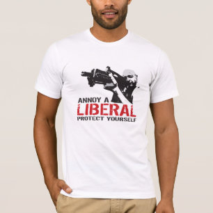 Stören Sie einen Liberalen, schützen Sie sich T-Shirt