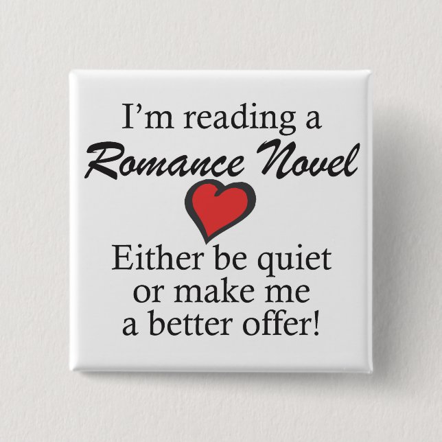 "Stören Sie mich nicht, ich lesen" Knopf Button (Vorderseite)