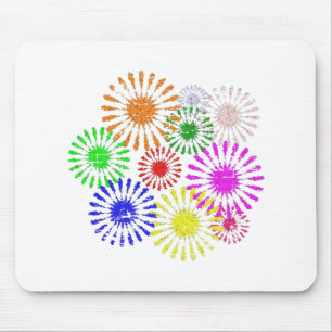Störende Blume Burst Mousepad