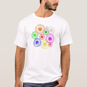 Störende Blume Burst T-Shirt