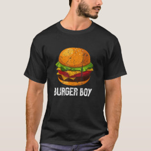 Störende Burger Boy Hamburger Fast Food Burgers T-Shirt