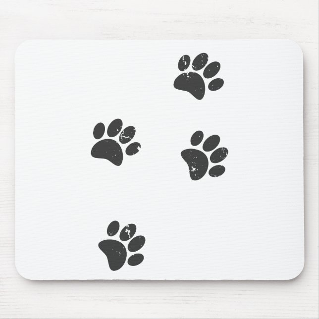 Störende Hundeschollen Mousepad (Vorne)