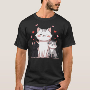 Störende Katzenfamilie T-Shirt