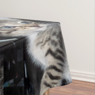 "Störenfried: Die Mischlinge Tabby Kitten Tischdecke