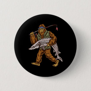 Störfischen Bigfoot Angler Button
