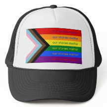 Stories Matter Gay Pride Intersection Rainbow Flag