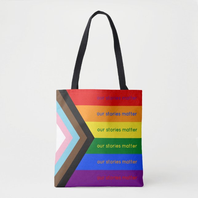 Stories Matter Intersectional Pride Flag Rainbow (Vorderseite)