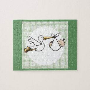 Stork Baby Delivery Puzzle
