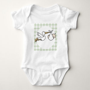 Stork Baby Delivery Strampler