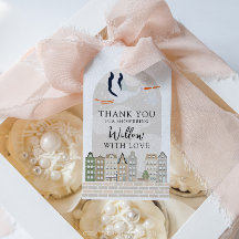 Stork Boho Baby Dusche Sprinkle Vielen Dank für Ih