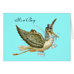 STORK BOY BABY SHOWER