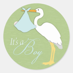 Stork Boy Sticker