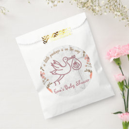 Stork Carry Baby Shower Geschenktütchen