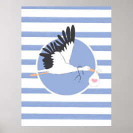Stork Delivery Medical Office Niedlich Poster OBGY