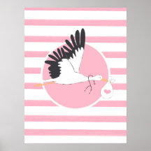 Stork Delivery Medical Office Niedlich Poster OBGY