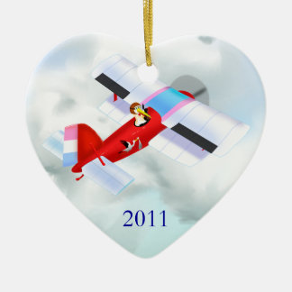 Stork Flugzeug Ornament