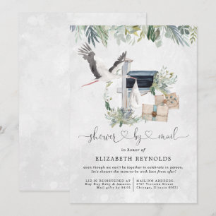Stork-Lieferung Virtuelle Babyparty per Post Einladung