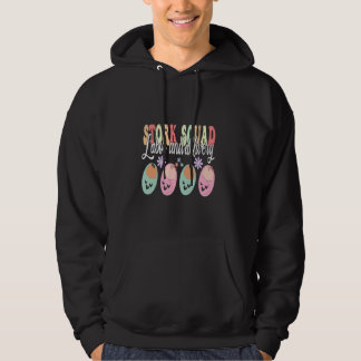 Stork Squad Labor und Lieferung Krankenschwester L Hoodie