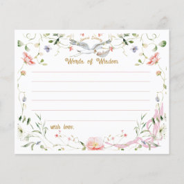 Stork Wildblume Multiband Worte der Weisheitsratge