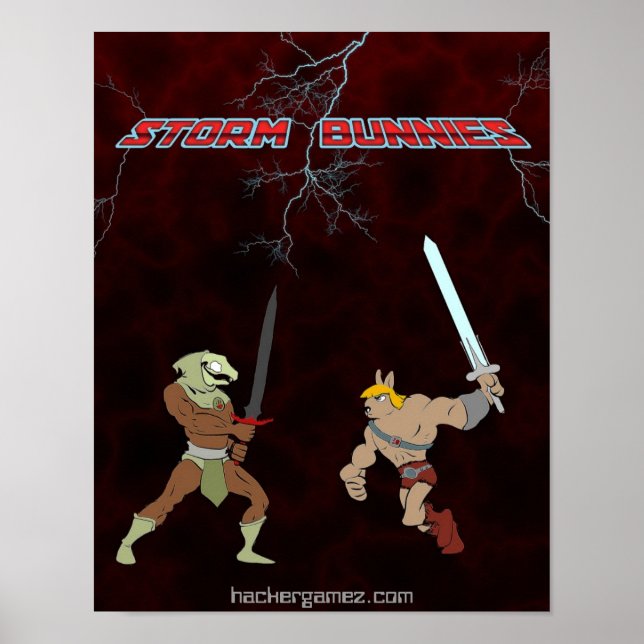 Storm Bunnies Poster (Vorne)