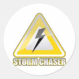 Storm Chaser Blitz 2 Runder Aufkleber