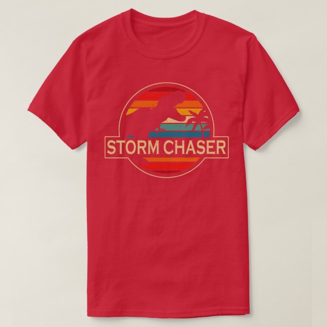 Storm Chaser Dinosaur T-Shirt (Design vorne)