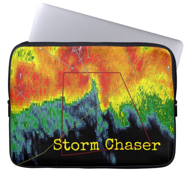 Storm Chaser Laptopschutzhülle (Vorderseite)
