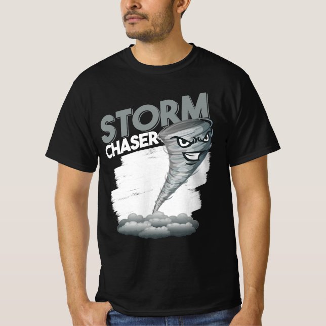 Storm Chaser Tornado T - Shirt (Vorderseite)
