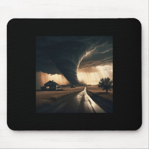 Storm Chaser Tornado Twister Weather Meteorologe Mousepad