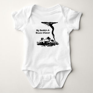 Storm Chaser Tornado Twister Wettermeteorologie Baby Strampler